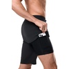 image:imageMens San Marino Boardshort  UPF 50 Sun Protection  AcceleraBlack
