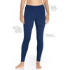 image:imageWomens Swim Tights  UPF 50 Sun Protection  Deep WaterNavy