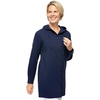 image:imageWomens Long Sleeve Beach Shirt  UPF 50 Sun Protection  IztapaNavy