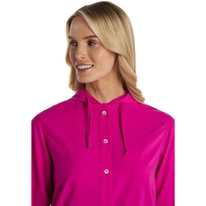 image:imageWomens Long Sleeve Beach Shirt  UPF 50 Sun Protection  IztapaFuchsia
