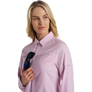image:imageWomens Long Sleeve Fishing Sun Shirt  UPF 50 Sun Protection  KodiaPowder