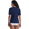image:imageWomens Short Sleeve Swim Shirt  UPF 50 Sun Protection  HightideNavy