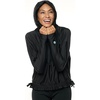 image:imageWomens Swim Hoodie  UPF 50 Sun Protection  WaikalBlack