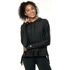 image:imageWomens Swim Hoodie  UPF 50 Sun Protection  WaikalBlack
