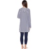 image:imageHooded CoverUp Dress  UPF 50 Sun Protection  SeacoastWhiteNavy Stripe