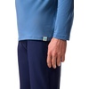 image:imageMens Long Sleeve TShirt  UPF 50 Sun Protection  Morada in Blue Dusk