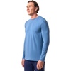 image:imageMens Long Sleeve TShirt  UPF 50 Sun Protection  Morada in Blue Dusk