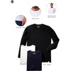image:imageMens Long Sleeve TShirt  UPF 50 Sun Protection  Morada in Blue Dusk