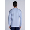 image:imageMens Long Sleeve TShirt  UPF 50 Sun Protection  Morada in Periwinkle Puple
