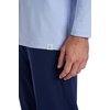 image:imageMens Long Sleeve TShirt  UPF 50 Sun Protection  Morada in Periwinkle Puple