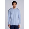 image:imageMens Long Sleeve TShirt  UPF 50 Sun Protection  Morada in Periwinkle Puple