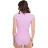 image:imageCap Sleeve Swimsuit  UPF 50 Sun Protection  SweetwaterPeony Pink