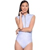 image:imageCap Sleeve Swimsuit  UPF 50 Sun Protection  SweetwaterSkyride