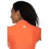 image:imageCap Sleeve Swimsuit  UPF 50 Sun Protection  SweetwaterVivid Coral