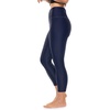 image:imageHigh Rise Capris  UPF 50 Sun Protection  Ocean SculptNavy