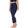 image:imageHigh Rise Capris  UPF 50 Sun Protection  Ocean SculptNavy