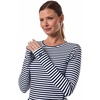 image:imageRash Guard  UPF 50 Sun Protection  BayfrontWhiteNavy Stripe