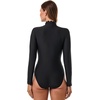 image:imageScallop Swimsuit  UPF 50 Sun Protection  Great StarBlack