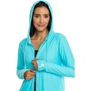 image:imageSwim CoverUp  UPF 50 Sun Protection  WaileaBlue Curacao