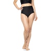 image:imageWomens High Rise Swim Bottoms  UPF 50 Sun Protection  Ocean SculptBlack