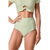 image:imageWomens High Rise Swim Bottoms  UPF 50 Sun Protection  Ocean SculptSeedling