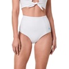 image:imageWomens High Rise Swim Bottoms  UPF 50 Sun Protection  Ocean SculptWhite