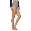 image:imageWomens High Rise Swim Bottoms  UPF 50 Sun Protection  Ocean SculptWhiteNavy Stripe