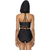 image:imageWomens Hooded Wrap Long Sleeve Top  UPF 50 Sun Protection  Little HavanaBlack