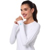 image:imageWomens Lightweight Swim Shirt with Long Sleeves  UPF 50 Sun Protection  Hightide LiteWhite