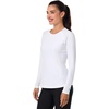 image:imageWomens Lightweight Swim Shirt with Long Sleeves  UPF 50 Sun Protection  Hightide LiteWhite