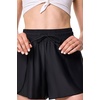 image:imageWomens Relaxed CoverUp Swim Shorts  UPF 50 Sun Protection  DuvalBlack