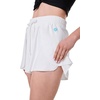 image:imageWomens Relaxed CoverUp Swim Shorts  UPF 50 Sun Protection  DuvalCoral Flowers