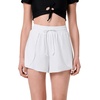 image:imageWomens Relaxed CoverUp Swim Shorts  UPF 50 Sun Protection  DuvalWhite