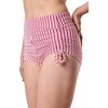 image:imageWomens Ruche Swim Shorts  UPF 50 Sun Protection  BayshoreCherry Cherry Stripe