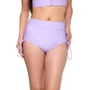 image:imageWomens Ruche Swim Shorts  UPF 50 Sun Protection  BayshoreLavendula