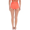 image:imageWomens Ruche Swim Shorts  UPF 50 Sun Protection  BayshoreVivid Coral
