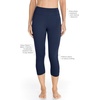 image:imageWomens Swim Capris  UPF 50 Sun Protection  Deep WaterNavy