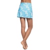 image:imageWomens Swim Skort with Wrap Detail  UPF 50 Sun Protection  Big WaveAntigua Blue Paradise Palm
