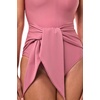 image:imageWrap Swimsuit  UPF 50 Sun Protection  BreakwaterTerracotta Rose
