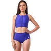 image:imageZipUp Swim Bra  UPF 50 Sun Protection  MedleyBaja Blue