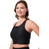 image:imageZipUp Swim Bra  UPF 50 Sun Protection  MedleyBlack