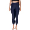 image:imageHigh Rise Capris  UPF 50 Sun Protection  Ocean SculptNavy