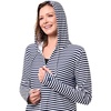 image:imageSwim CoverUp  UPF 50 Sun Protection  WaileaWhiteNavy Stripe