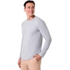 image:imageCoolibar UPF 50 Mens Long Sleeve Tshirt  Sun Protective Small  Grey Heather Small Grey Heather