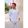 image:imageCoolibar UPF 50 Mens Long Sleeve Tshirt  Sun ProtectiveSmallWhite