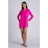 image:imageCoverUp Pull Over Shirt with Pockets  UPF 50 Sun Protection  KoestaFuchsia