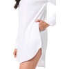 image:imageCoverUp Pull Over Shirt with Pockets  UPF 50 Sun Protection  KoestaWhite