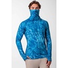 image:imageMens Long Sleeve Fishing TShirt  UPF 50 Sun Protection  AndrosBlue Water Print