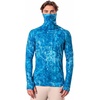 image:imageMens Long Sleeve Fishing TShirt  UPF 50 Sun Protection  AndrosBlue Water Print