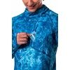 image:imageMens Long Sleeve Fishing TShirt  UPF 50 Sun Protection  AndrosBlue Water Print